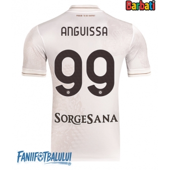 SSC Napoli Frank Anguissa #99 Tricou Fotbal Replică 2025-26 Barbati Deplasare